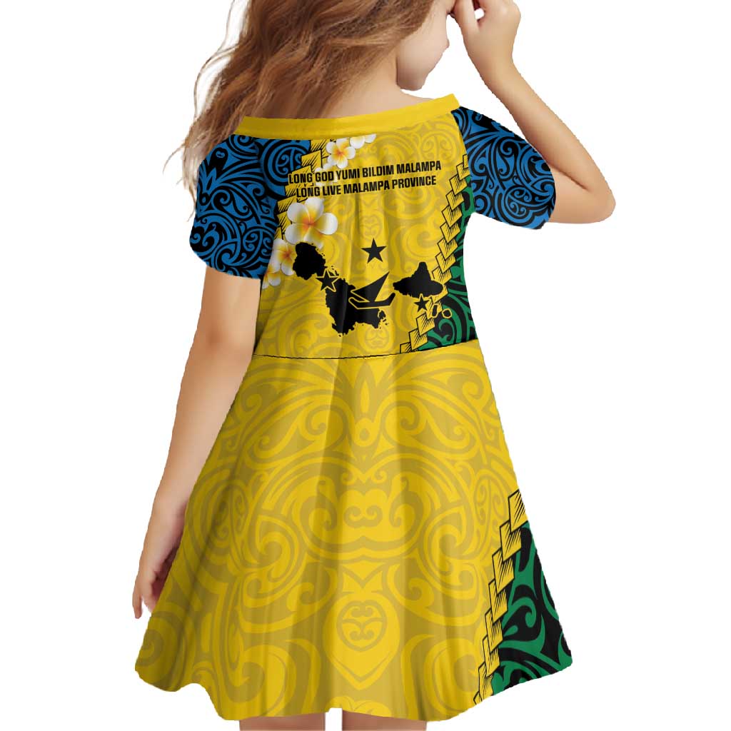 Malampa Province Family Matching Off Shoulder Maxi Dress and Hawaiian Shirt Vanuatu Map - Plumeria Flag Color LT14 - Polynesian Pride
