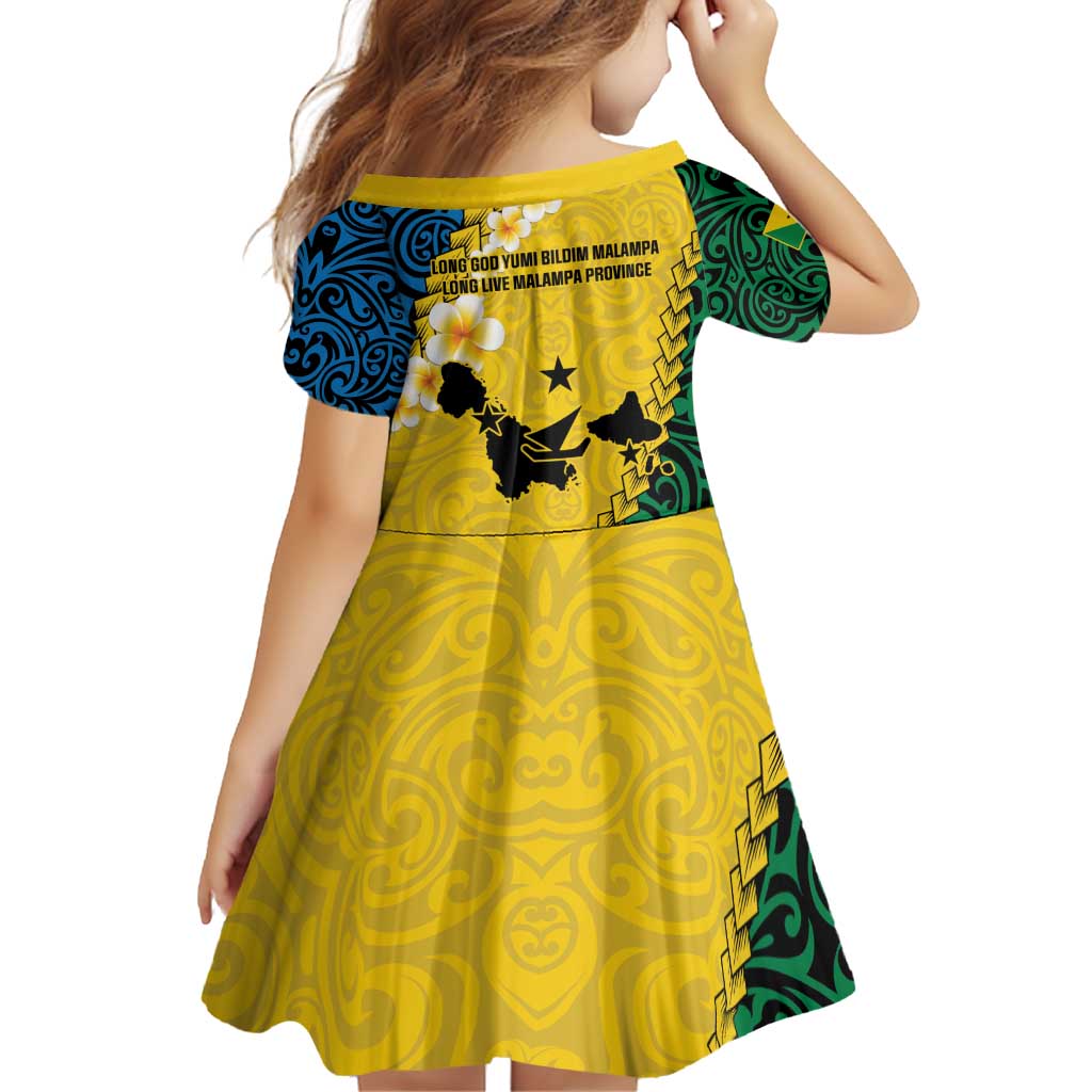 Malampa Province Family Matching Puletasi and Hawaiian Shirt Vanuatu Map - Plumeria Flag Color LT14 - Polynesian Pride