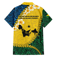 Malampa Province Hawaiian Shirt Vanuatu Map - Plumeria Flag Color LT14 - Polynesian Pride