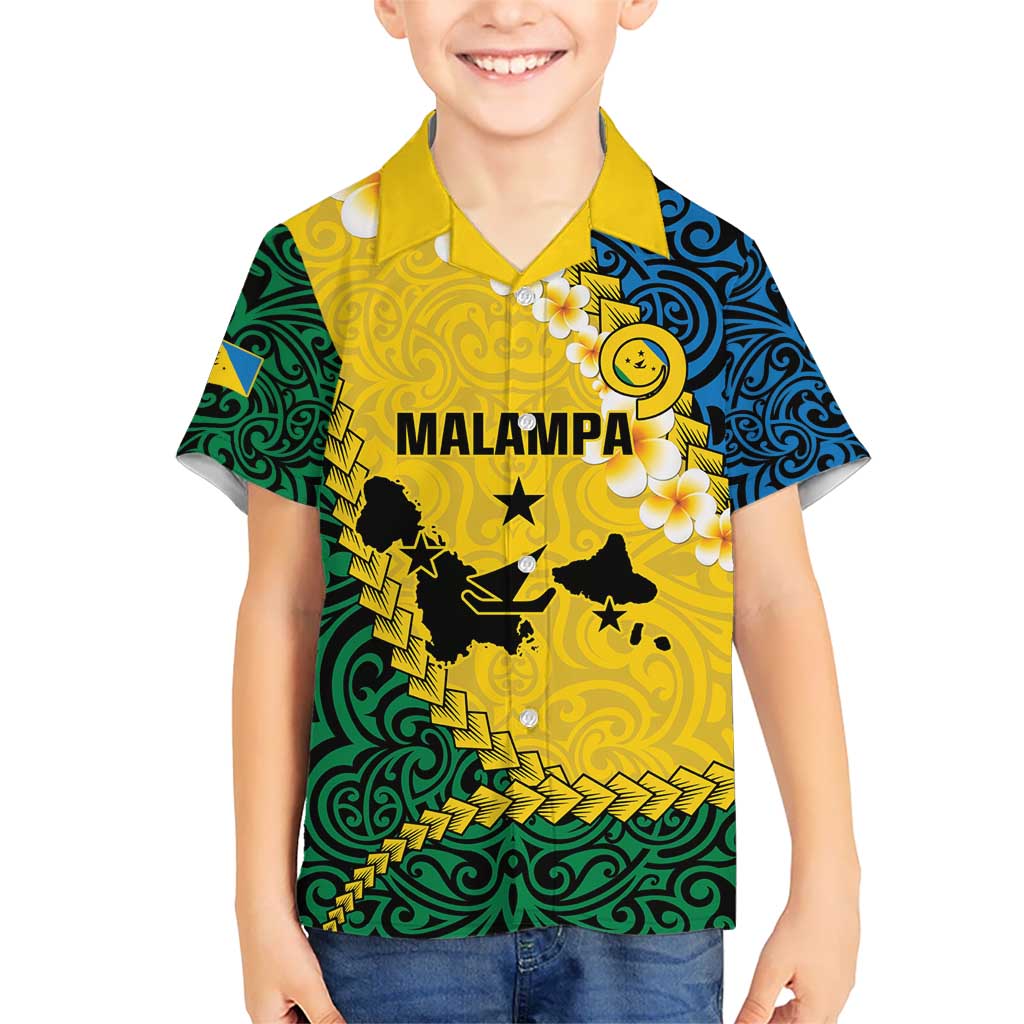 Malampa Province Hawaiian Shirt Vanuatu Map - Plumeria Flag Color LT14 - Polynesian Pride