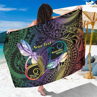 Personalized Polynesian Memorial Sarong Dragonflies Appear When Angels Are Near LT14 One Size 44 x 66 inches Colorful - Polynesian Pride