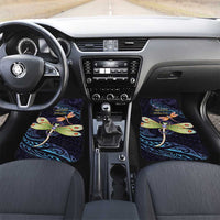 As Long As I Breathe You'll Be Remembered Car Mats Dragonflies Memorial - Polynesian Pattern