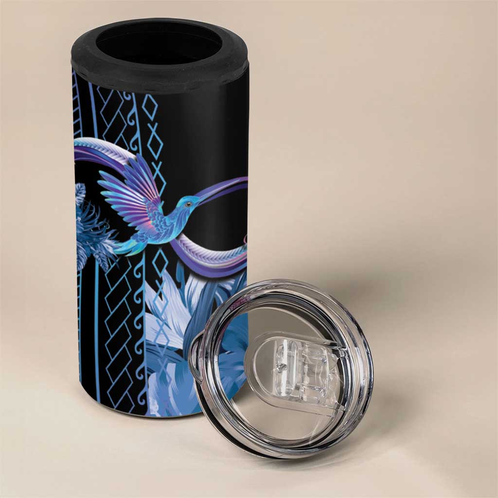 Polynesian Memorial 4 in 1 Can Cooler Tumbler Hummingbirds Appear When Angels Are Near LT14 - Polynesian Pride