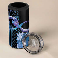 Polynesian Memorial 4 in 1 Can Cooler Tumbler Hummingbirds Appear When Angels Are Near LT14 - Polynesian Pride