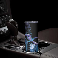 Polynesian Memorial Skinny Tumbler Hummingbirds Appear When Angels Are Near LT14 - Polynesian Pride