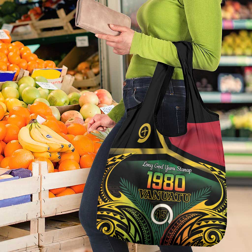 Vanuatu 1980 Grocery Bag Hapi 45 Yia Indipendens Anivesari