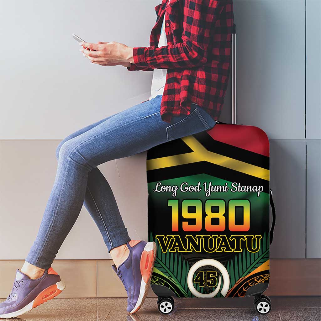Vanuatu 1980 Luggage Cover Hapi 45 Yia Indipendens Anivesari