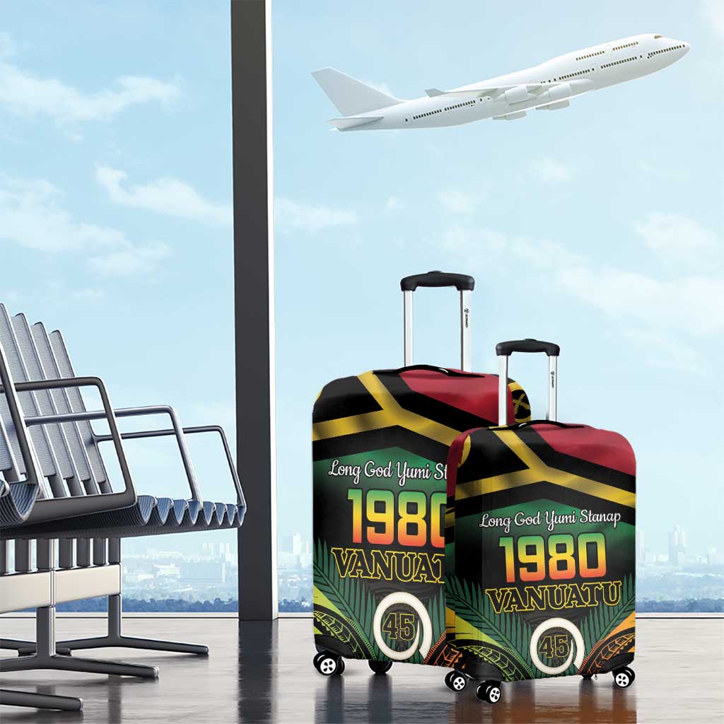 Vanuatu 1980 Luggage Cover Hapi 45 Yia Indipendens Anivesari