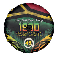Vanuatu 1980 Spare Tire Cover Hapi 46 Yia Indipendens Anivesari LT14 - Polynesian Pride