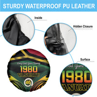 Vanuatu 1980 Spare Tire Cover Hapi 46 Yia Indipendens Anivesari LT14 - Polynesian Pride