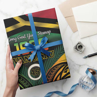 Vanuatu 1980 Wrapping Paper Hapi 45 Yia Indipendens Anivesari - Polynesian Pride