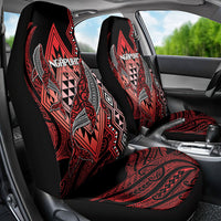Aotearoa Iwi Ngapuhi Car Seat Cover NZ Maori Humpback Whale Taniko Motifs LT14 - Polynesian Pride