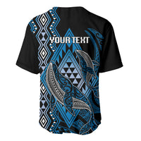 Aotearoa Iwi Ngati Porou Personalised Baseball Jersey NZ Maori Humpback Whale Taniko Motifs LT14 - Polynesian Pride