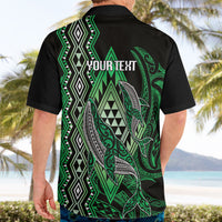 Aotearoa Iwi Ngai Tahu Personalised Hawaiian Shirt NZ Maori Humpback Whale Taniko Motifs LT14 - Polynesian Pride