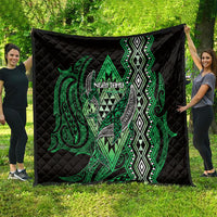 Aotearoa Iwi Ngai Tahu Quilt NZ Maori Humpback Whale Taniko Motifs LT14 - Polynesian Pride