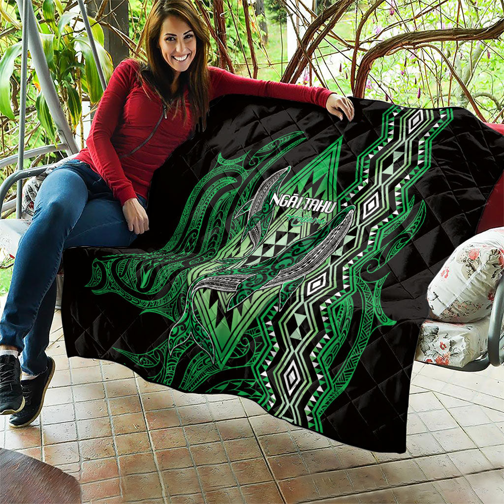 Aotearoa Iwi Ngai Tahu Quilt NZ Maori Humpback Whale Taniko Motifs LT14 - Polynesian Pride