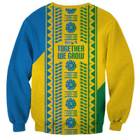 Malampa Fiji Day Sweatshirt 10 October Together We Grow Tapa Motifs