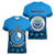 Personalised Yap Constitution Day Women V Neck T Shirt FSM Seal Happy 24 December LT14 - Polynesian Pride