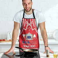 Samoa Rugby Custom Apron Toa Samoa Pacific Sporty Red - Polynesian Pride