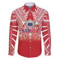 Toa Samoa Rugby Custom Family Matching Puletasi and Hawaiian Shirt Samoa mo Samoa Polynesian Pacific Red - Polynesian Pride