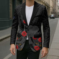 Personalised New Zealand ANZAC Day Blazer Lest We Forget Soldier Memorial
