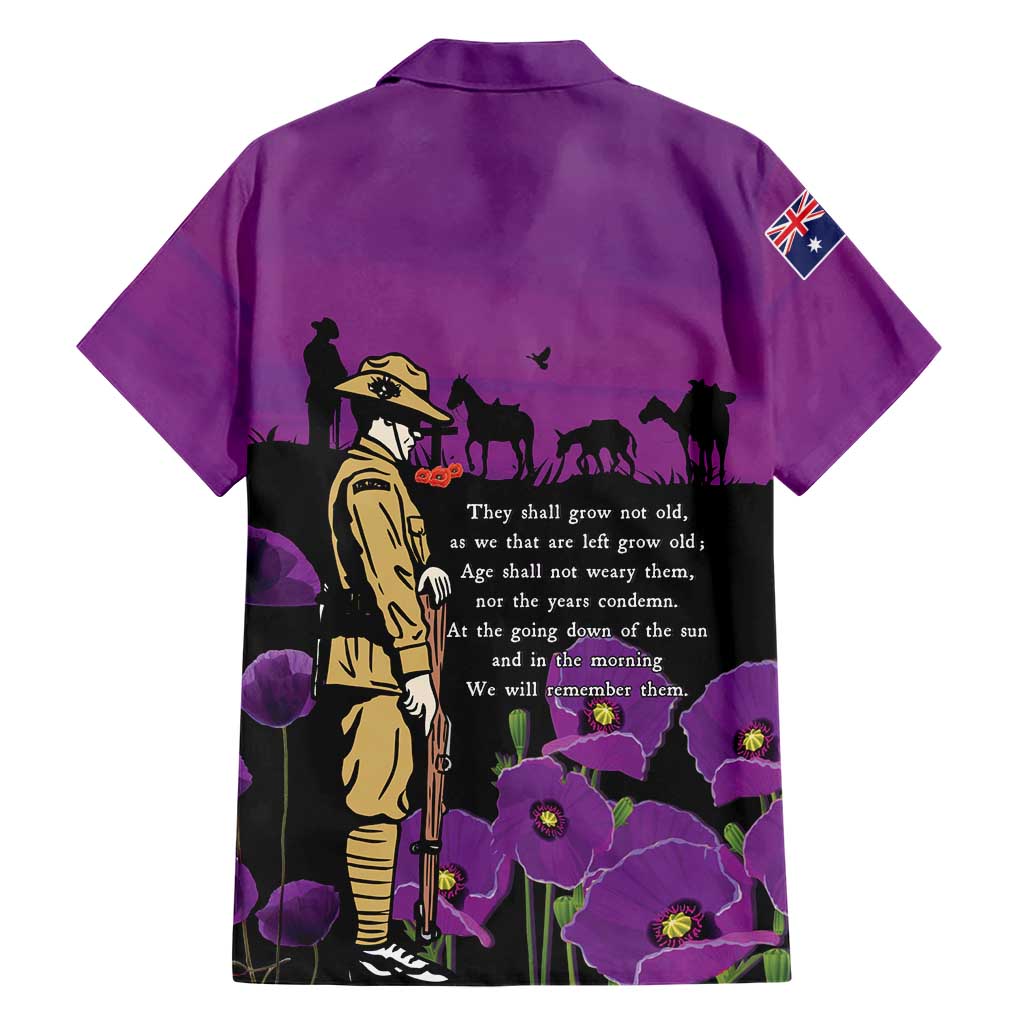 ANZAC Soldier and War Animals Family Matching Tank Maxi Dress and Hawaiian Shirt We Will Remember Them LT15 - Polynesian Pride