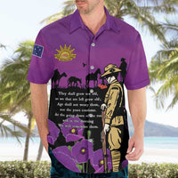 ANZAC Soldier and War Animals Hawaiian Shirt We Will Remember Them