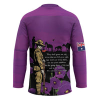 ANZAC Soldier and War Animals Hockey Jersey We Will Remember Them