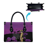 ANZAC Soldier and War Animals Leather Bag We Will Remember Them