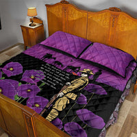 ANZAC Soldier and War Animals Quilt Bed Set We Will Remember Them
