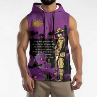 ANZAC Soldier and War Animals Sleeveless Hoodie We Will Remember Them LT15 - Polynesian Pride