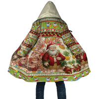Hawaiian Santa Aloha Pineapple Christmas Cloak Mele Kalikimaka - Polynesian Pride