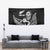 New Zealand Silver Fern Rugby Custom Tapestry Maori Tiki Black Version