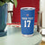 Iceland Basketball Custom Tumbler Cup Blue Style