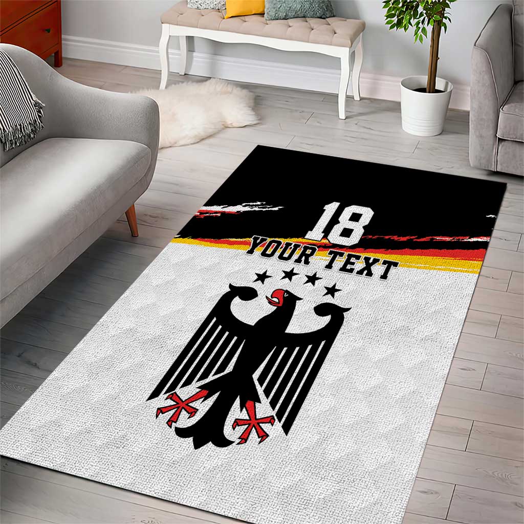 Custom Germany Football Area Rug Come On DFB-Team
