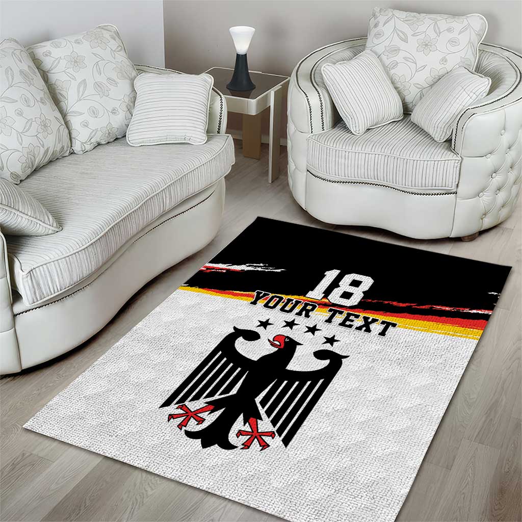 Custom Germany Football Area Rug Come On DFB-Team