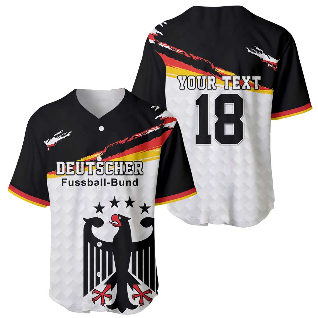 Custom Germany Football Baseball Jersey Come On DFB-Team