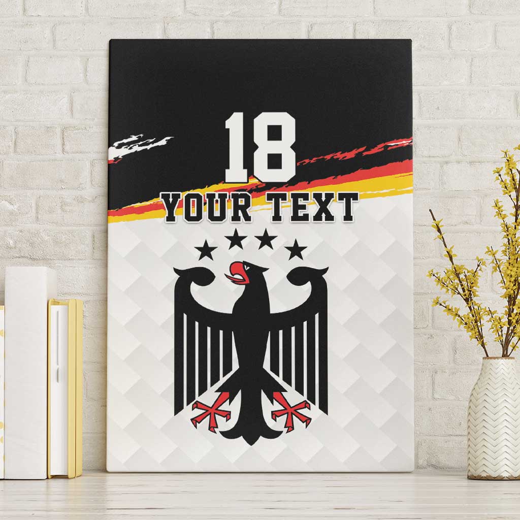 Custom Germany Football Canvas Wall Art Come On DFB-Team