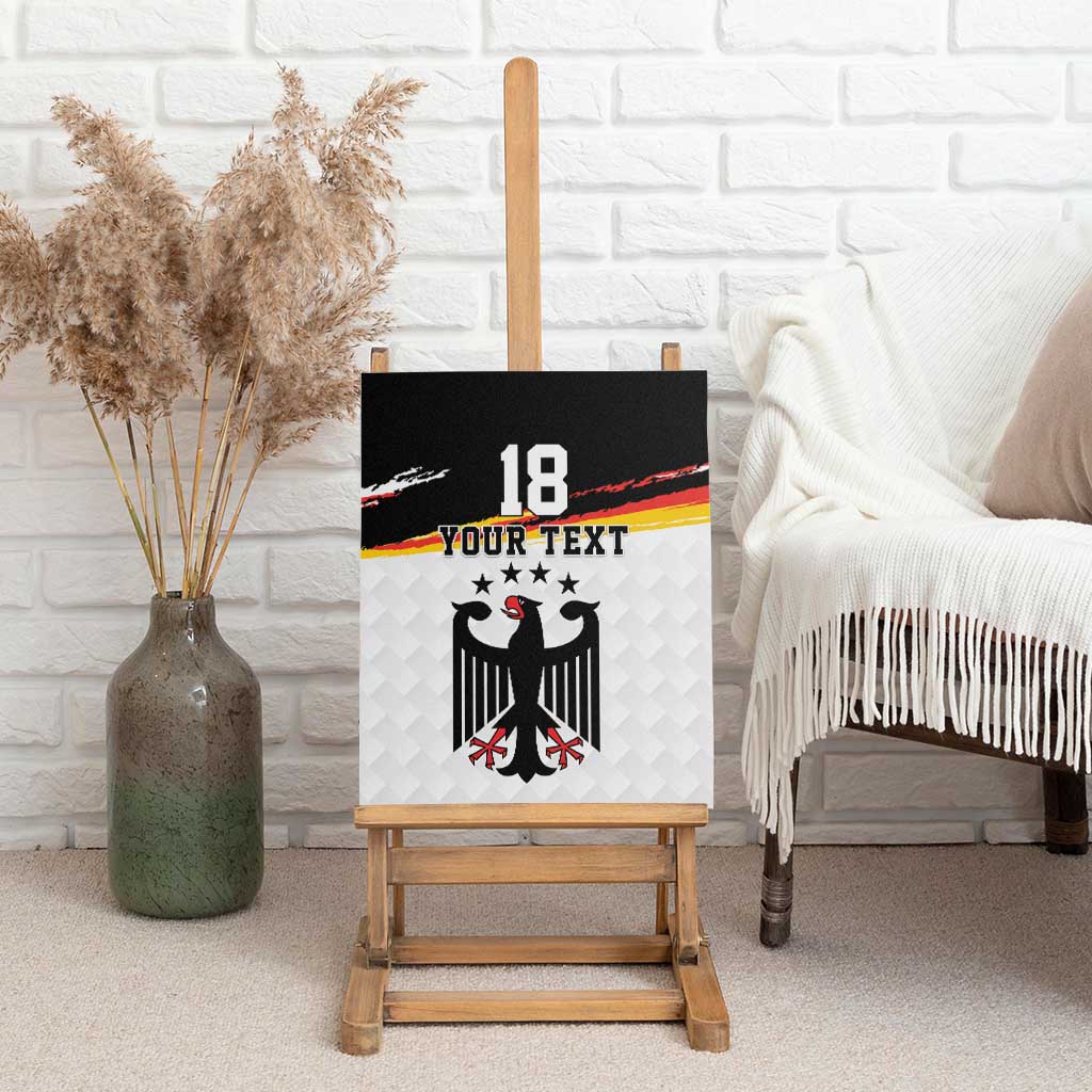 Custom Germany Football Canvas Wall Art Come On DFB-Team