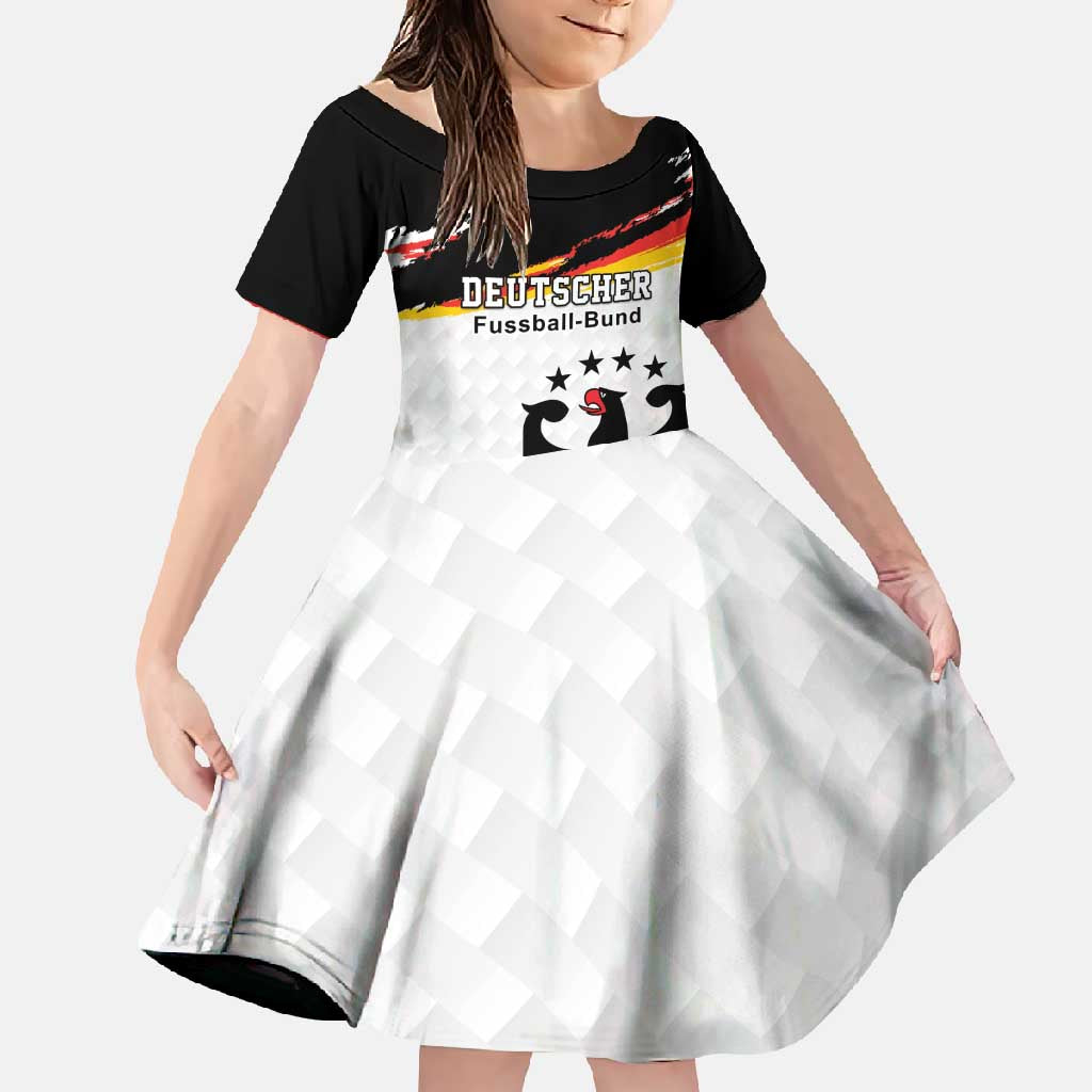 Custom Germany Football Family Matching Tank Maxi Dress and Hawaiian Shirt Come On DFB-Team