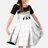 Custom Germany Football Family Matching Tank Maxi Dress and Hawaiian Shirt Come On DFB-Team