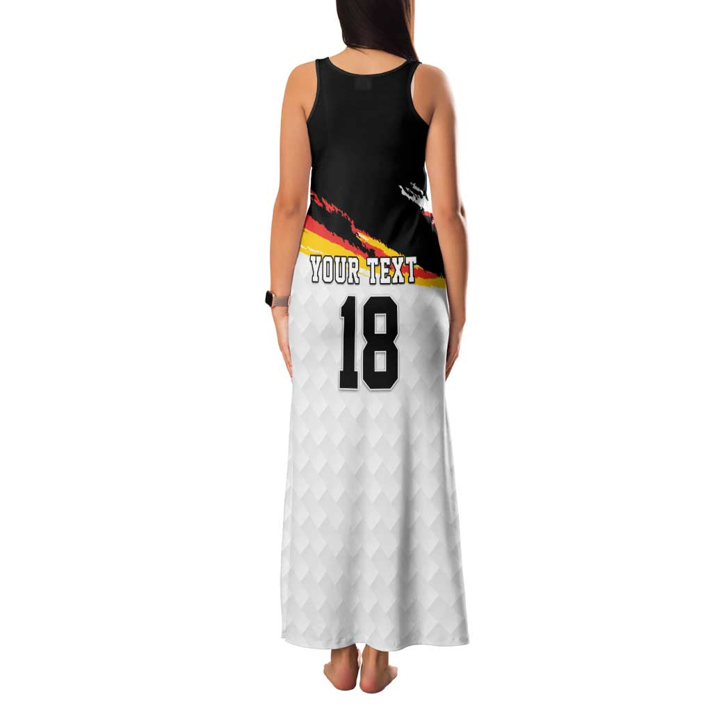 Custom Germany Football Family Matching Tank Maxi Dress and Hawaiian Shirt Come On DFB-Team