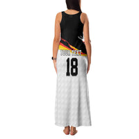 Custom Germany Football Family Matching Tank Maxi Dress and Hawaiian Shirt Come On DFB-Team