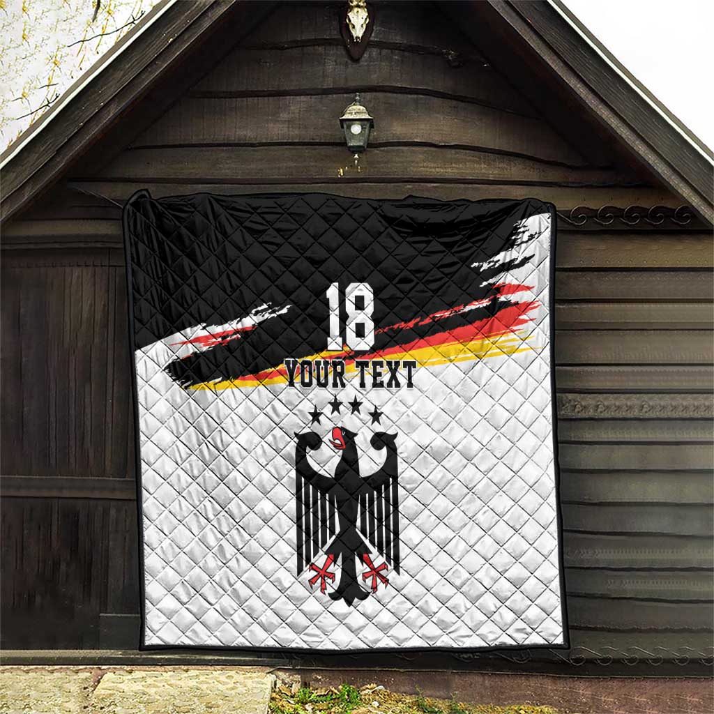 Custom Germany Football Quilt Come On DFB-Team