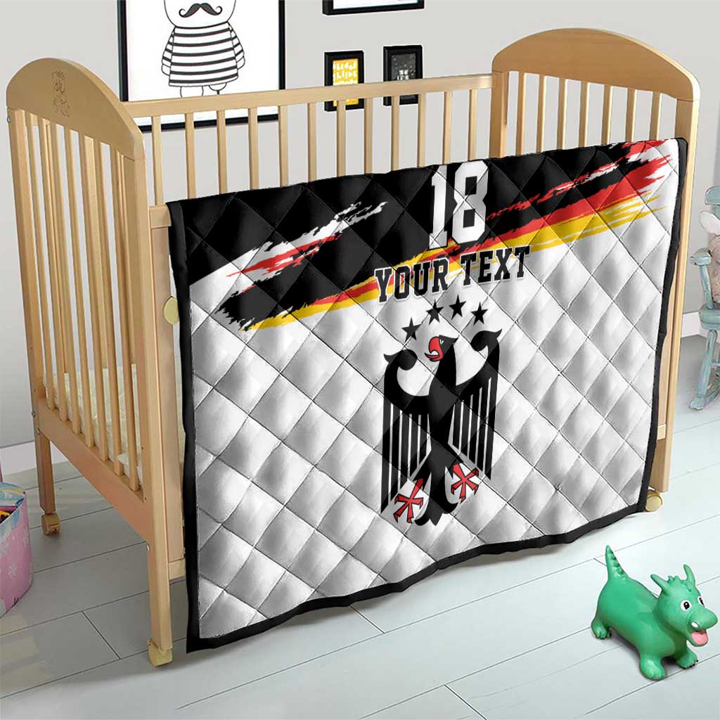 Custom Germany Football Quilt Come On DFB-Team