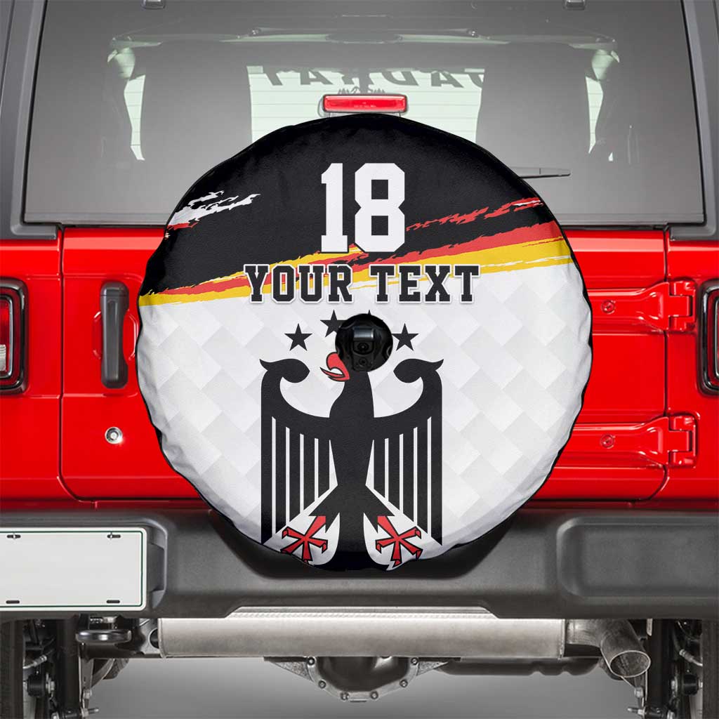 Custom Germany Football Spare Tire Cover Come On DFB-Team