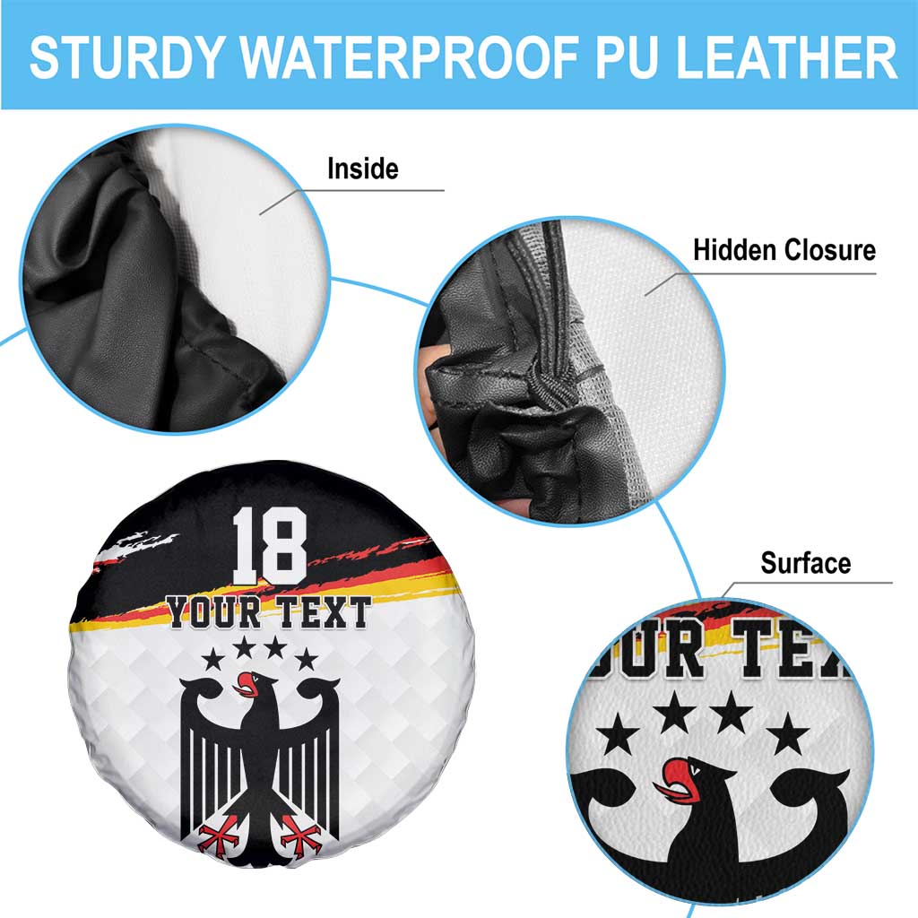 Custom Germany Football Spare Tire Cover Come On DFB-Team