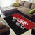 Custom British Lions New Zealand Area Rug Unique Style - Polynesian Pride