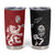 Custom British Lions New Zealand Tumbler Cup Unique Style - Polynesian Pride