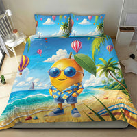 Funny Hawaii Mango Bedding Set Tropical Summer Beach Mascot Vacation LT19 - Polynesian Pride